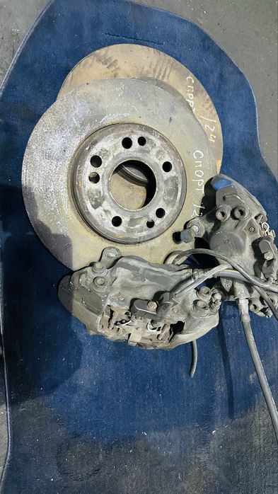 W124 R129 Sl320 спорт лайн тормозной диск со супортом авторазбор