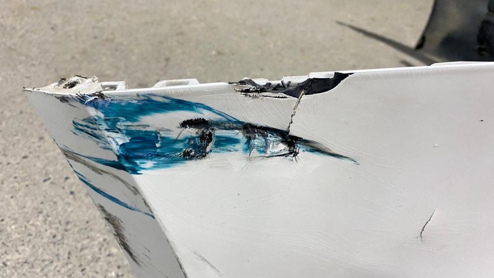 Бампер переднии на KIA Optima