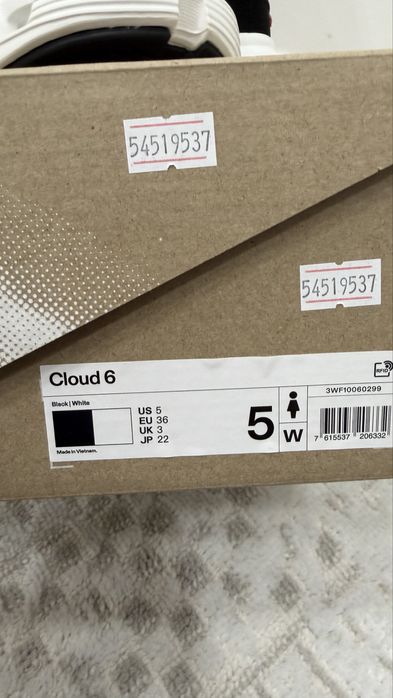 Кроссовки on running cloud 6