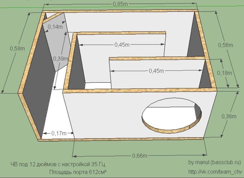 Продам короб под сабвуфер