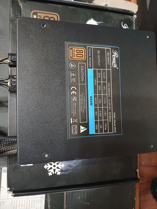 Блок Rosewill 850W 80 Plus