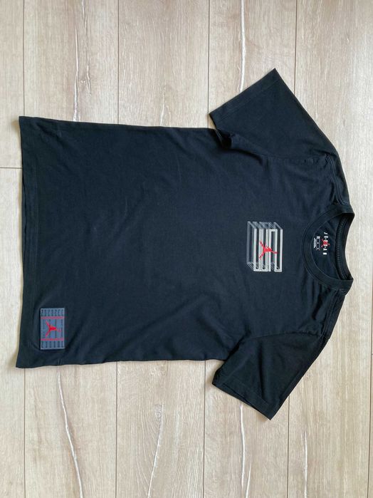 AIR Jordan мъжка черна тениска размер M