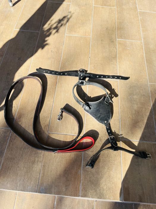 Ham din piele naturala nou pt animale