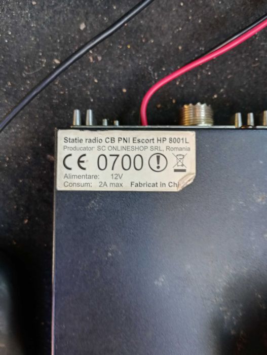 Statie radio CB PNI ESCORT HP 8001L, 12v + Casti HS81