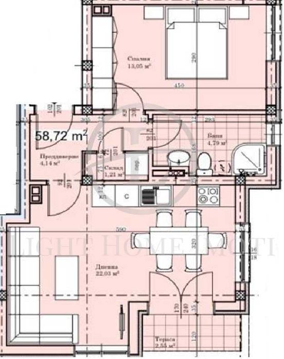 Продава се Двустаен апартамент в Пловдив, Прослав - 67 кв.м за 1283 €/кв.м - Снимка #8