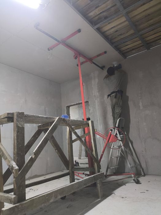 Подъемник для гипсокартона