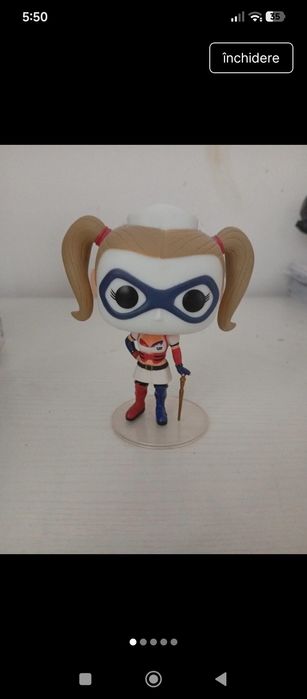 Figurina originala Funko pop Harley Quinn Batman Arkham asylum