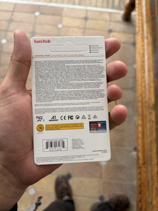 Sandisk Флешка ultra 120mb/s