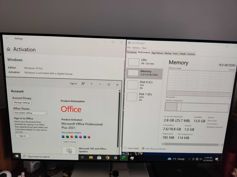 Lenovo ThinkCentre M92p i7 , 16Gb ram,ssd casti+kit tastatura si mouse