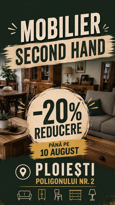 Reducere 20% Mobilier - Depozit Second Hand Germania