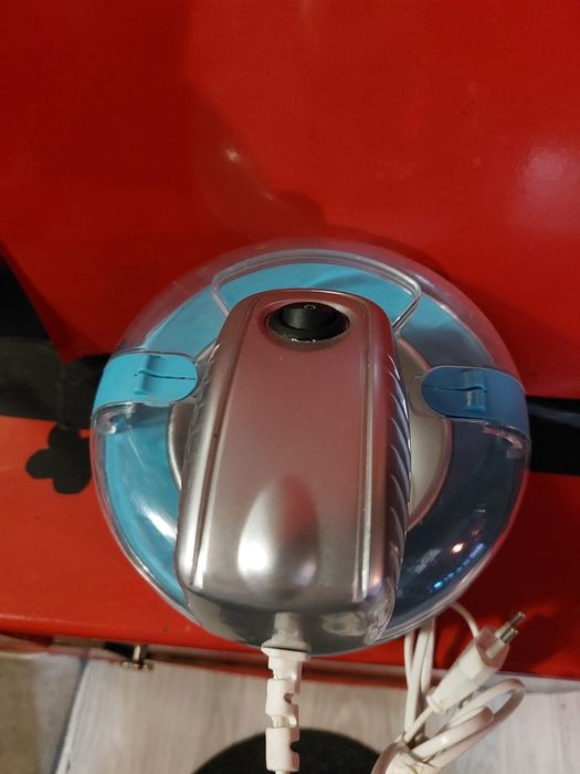 Уред за приготвяне на сладолед Tristar YM-2603, 7 W, 0.8 л, Син/Сребри