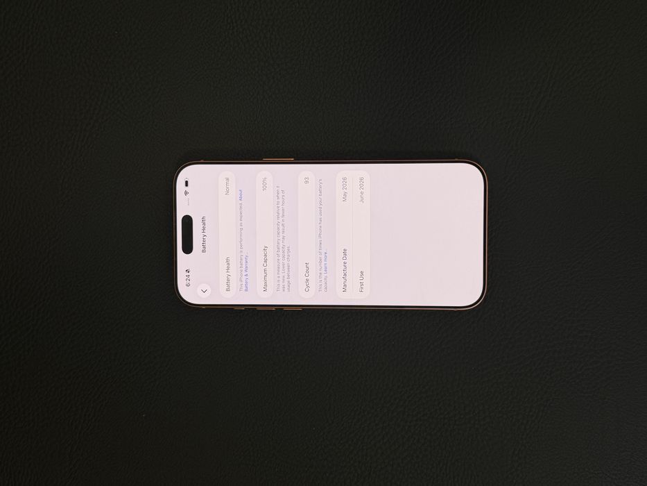 iPhone 17 PRO MAX - 100% батерия
