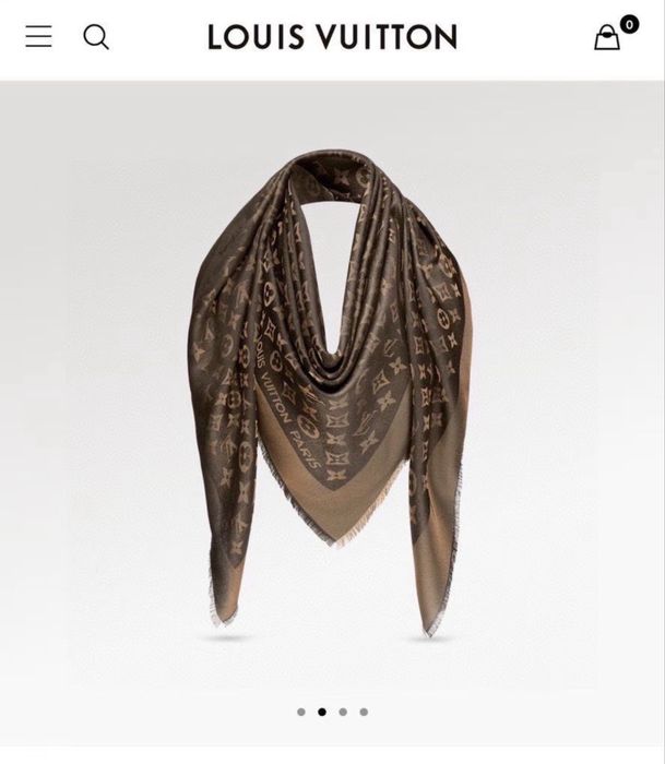 Палантин LV Louis Vuitton Monogram Shine