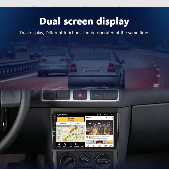 Мултимедия за Volkswagen Golf 4, MK 4 IV, VW,Jetta MK4 Bora, Навигация, Carplay, Waze, Android Auto, 2002-2008 година