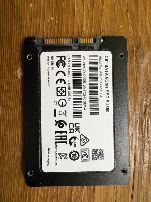 SSD 512GB A SU650 2.5" SATA 6Gb/s – Stare Excelentă