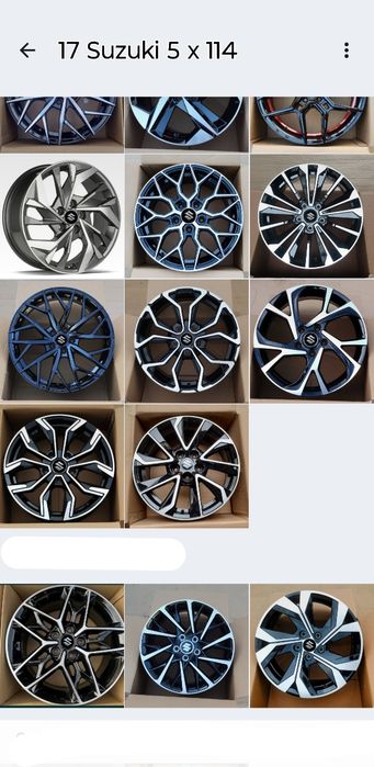 Jante pe R17 SUZUKI SX4 Swift Vitara , Grand Vitara, KIZASHI