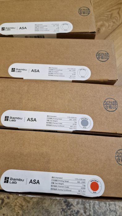 Filament Bambulab ASA + spool sigilate