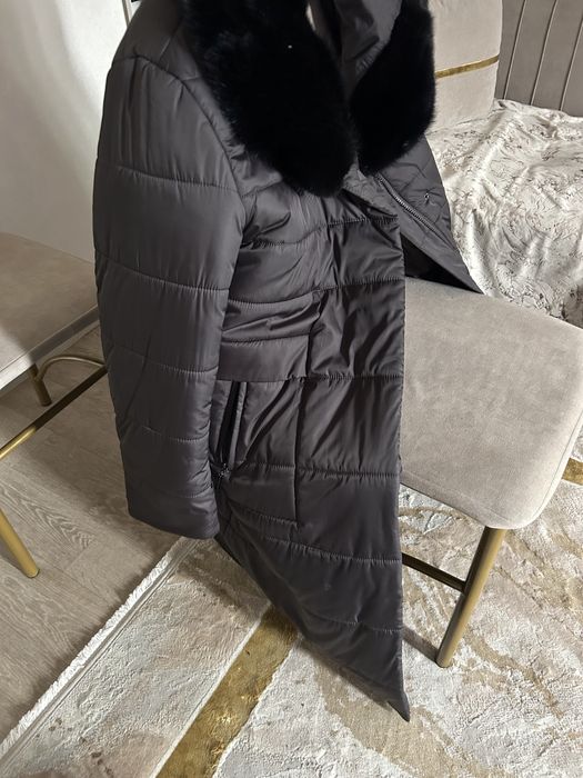 Куртка с норковым воротником