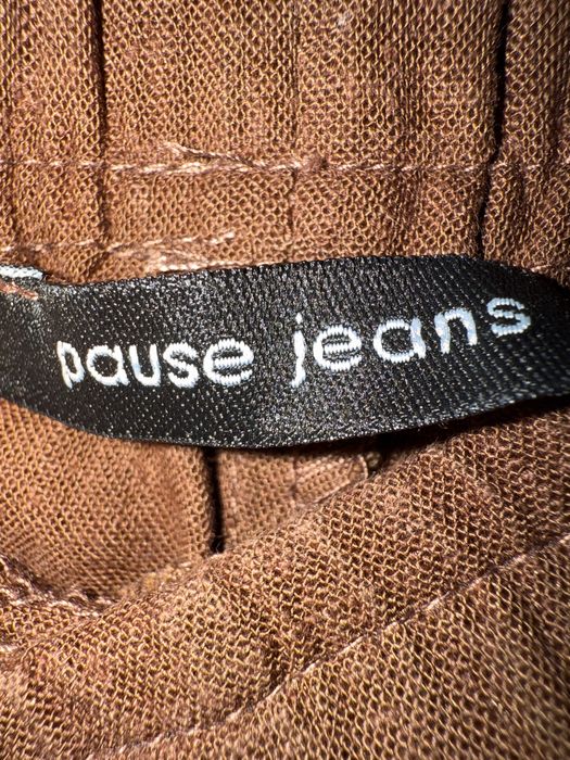 Дамски ленен потур pause jeans
