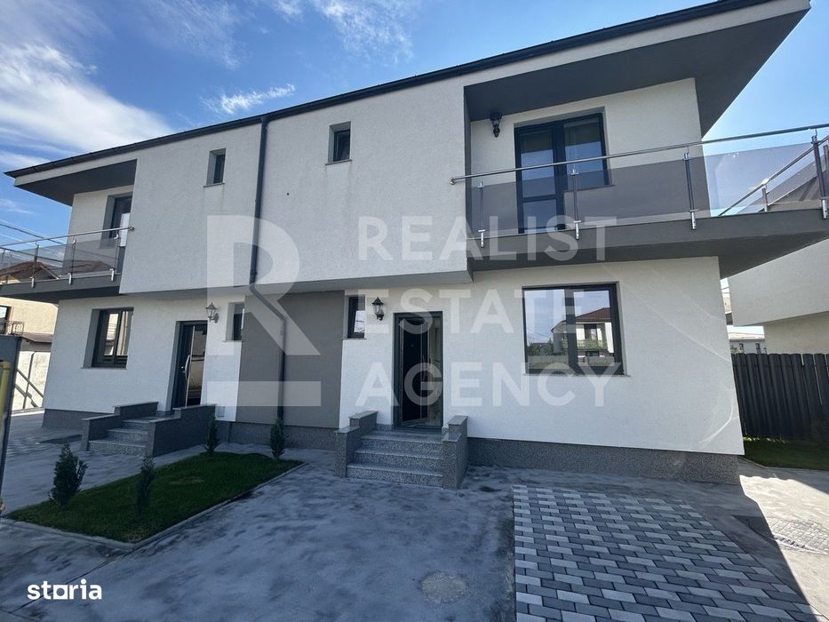 Prima închiriere, vila Otopeni, teren - 255 mp, 2 locuri de parcare