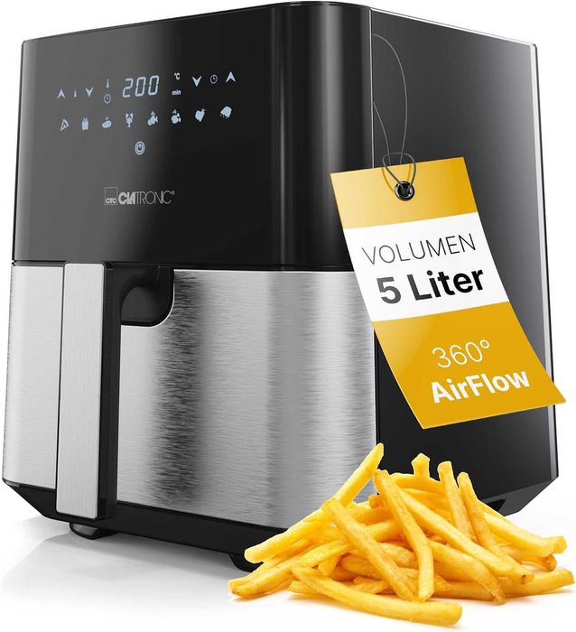 Фритюрник с горещ въздух Clatronic FR 3782 H капацитет 5л. Air fryer