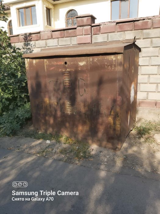 Будка металическая