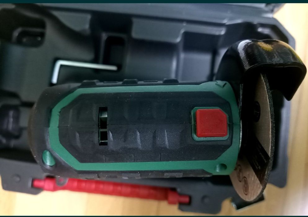 Parkside mini flex polidisc polizor pe baterie 12V 4A 5A 2A încărcător