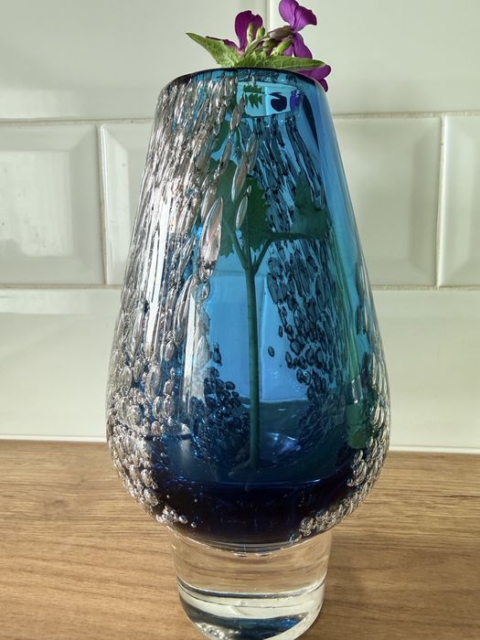 Ваза стъклена / 60-те