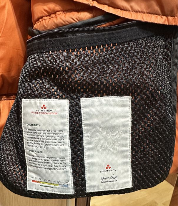 Пуховик 100% пух. Италия.