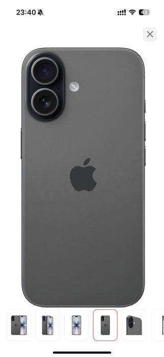 iphone 17 256гб черный