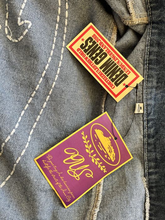 Corteiz C-Star Stitch-Down Jacket Blue