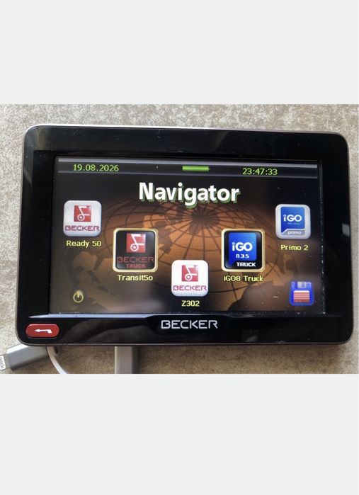 navugatie gps tir camion autobuz autoturism Becker harti actualizate 2026