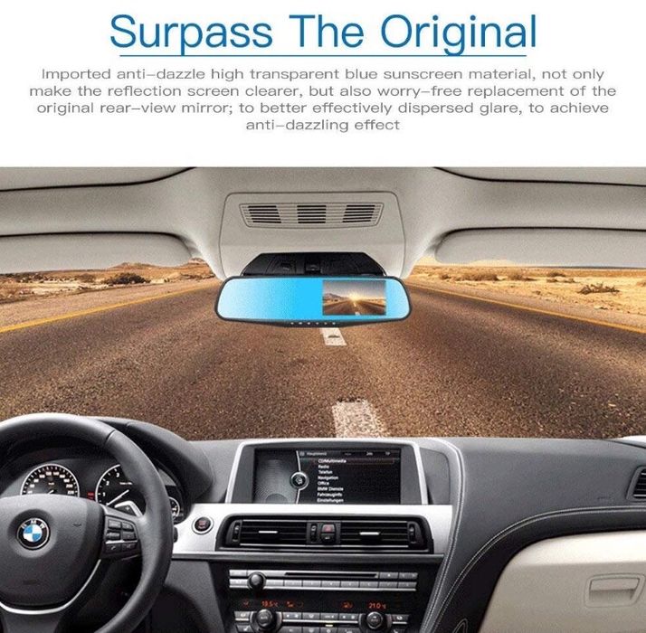 3Д Огледало за задно виждане с камери