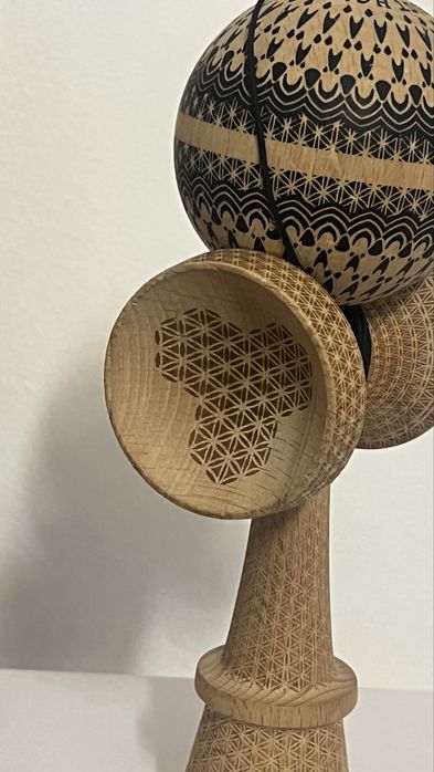 Kendama Sweets legend shape antiskid Boo Johnson Cluj