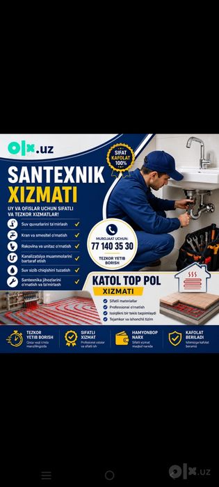 Santexnik usta Xizmati