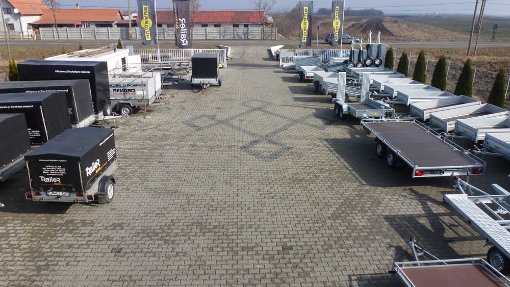 Remorca foi lamelare si amortizor 750kg