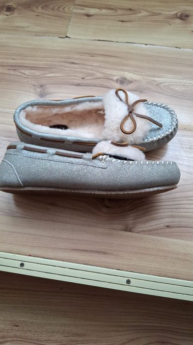 Papuci de casa Clarks noi, marimea 38