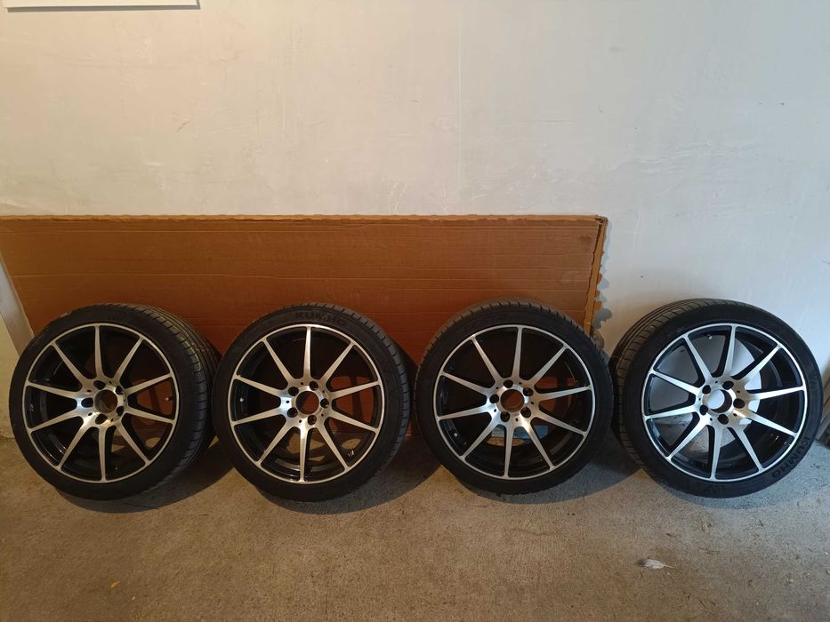 Летни гуми с джанти за Мерцедес-спортен пакет. 225/40/18 245/35/18