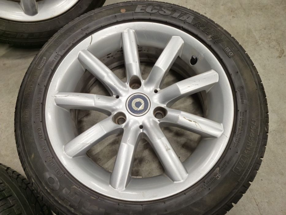 Jante Smart R15 originale// anvelope vara 175 55 15 / 145 65 15 ap noi