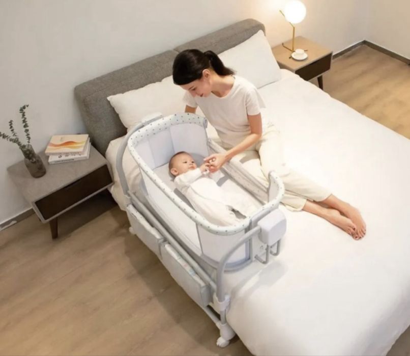 Колыбельная кровать и шезлонг