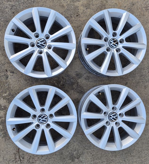 4бр оригинални алуминиеви джанти 16 Фолксваген VW