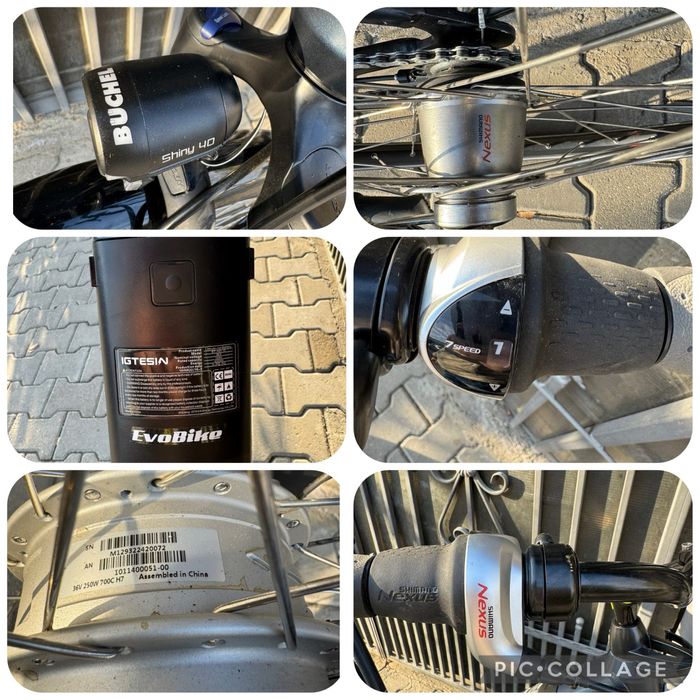 Bicicleta electrica Evobike 2023