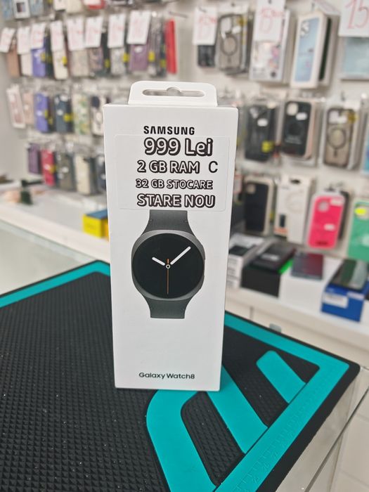 Galaxy Watch 8, 44mm, Sigilat, Garanție