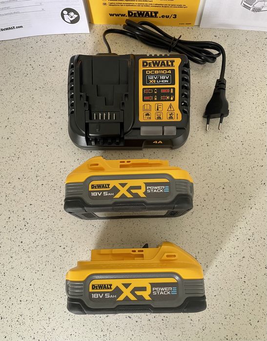 DeWALT Set De Baterii / Acumulatori XR. 18-54V. XR. / (Standard, Flexvolt, Powerstack, PowerPack.) Original, Nou !