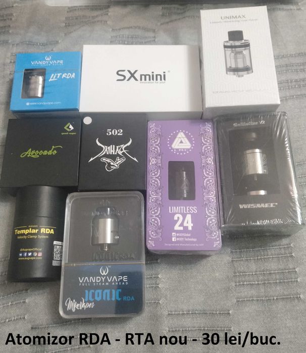 Tigara electronica TeslaCigs Terminator AntMan RDA silver