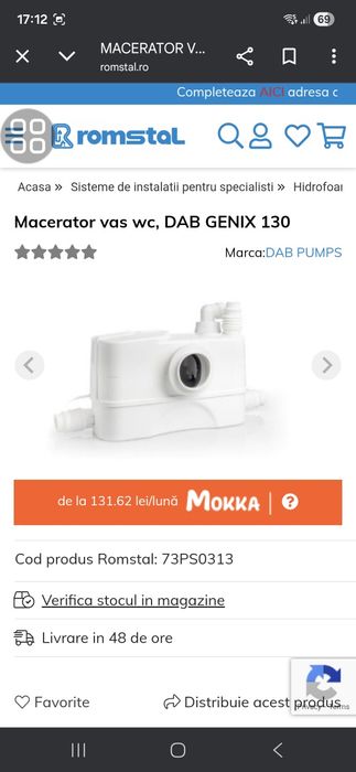 Tocatoare wc ,tocatoare  lavuare  preturi cele mai mici