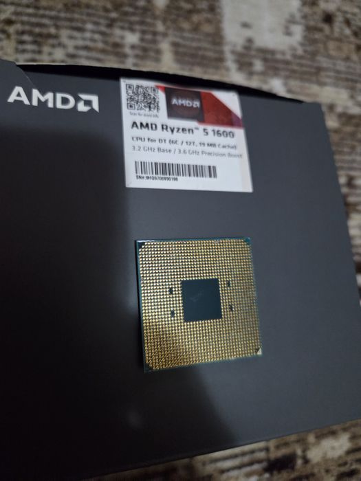 Процесор Ryzen 5 1600AF версия.