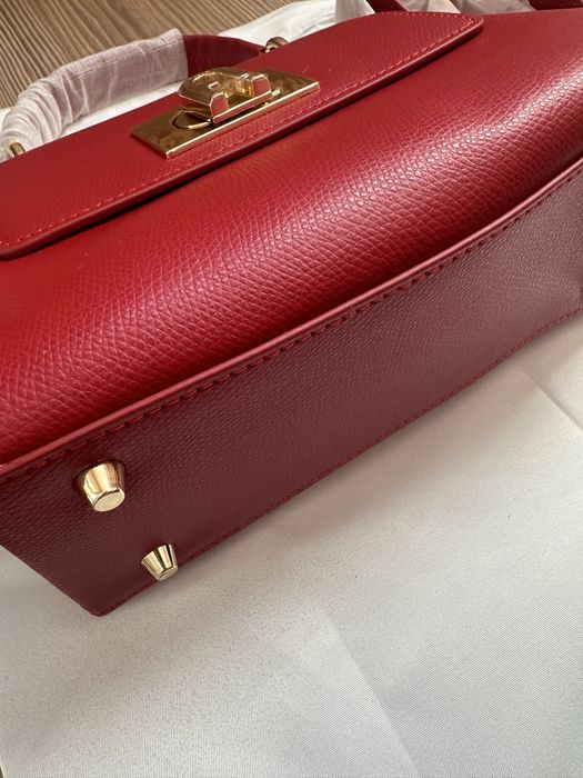 Дамска чанта Furla 1927 в червен цвят