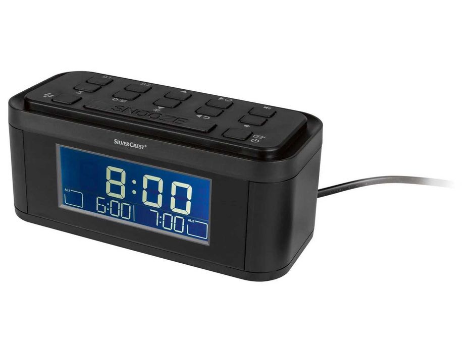 Radioceas deșteptător SILVERCREST DAB + Buton Mare SDR 50 A1 incarcare