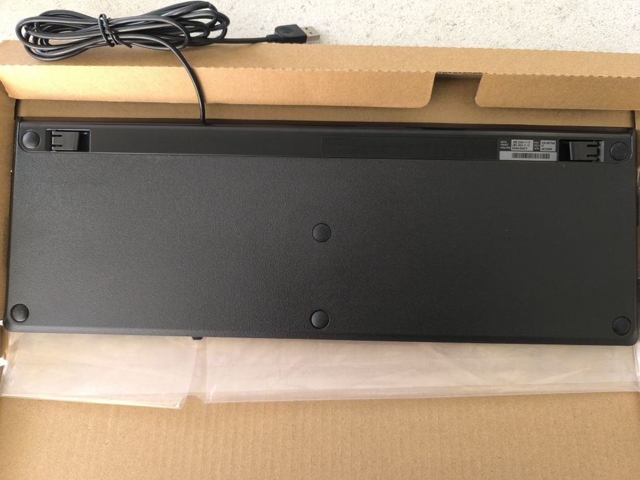 Комплект клавиатура с мишка НОВИ Lenovo Essential Wired Combo, черен